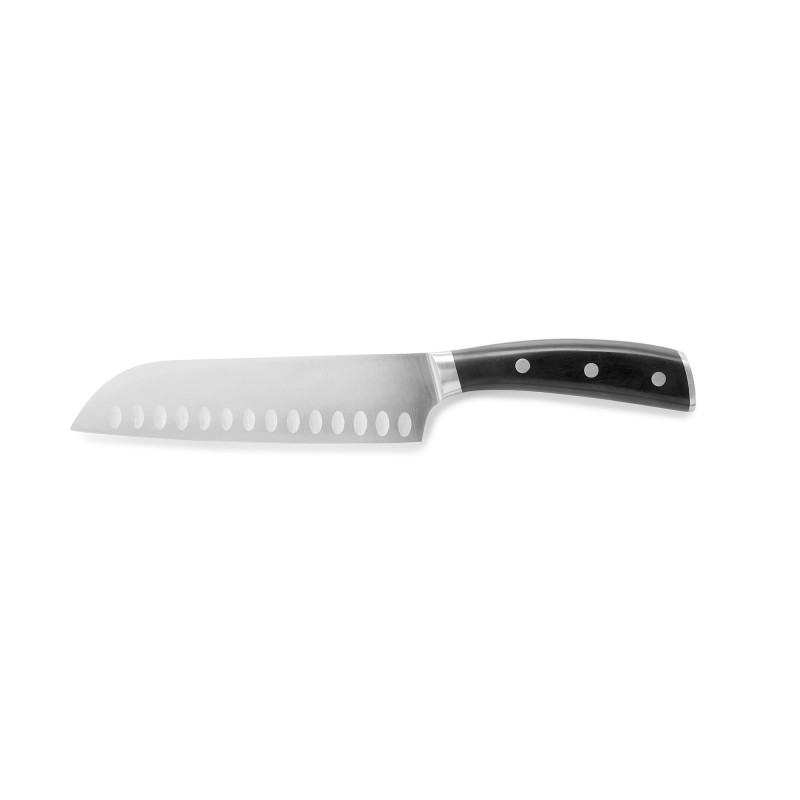 Couteau Santoku CLASSIQUE, 30 cm, acier de lame 420, acier inoxydable - Was Germany