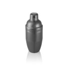Shaker Classic NOCTURN, 0,5 l, Ø 8,5 cm, acier inoxydable chromé nickel 18/8, gun metal - Was Germany