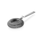 Passoire à bar avec ressort NOCTURN, Ø 8,5 cm, 20,5 cm, métal gun, acier chrome nickel 18/8 - Was Germany