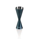 Jigger Slim NOCTURN, 3/6 cl, Ø 5 cm, hauteur 13 cm, bleu mat - HLC, acier chromé nickel 18/8 - Was Germany