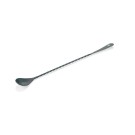 Cuillère de bar style japonais NOCTURN, 33,5 cm, bleu mat - HLC, acier inoxydable chrome nickel 18/8 - Was Germany