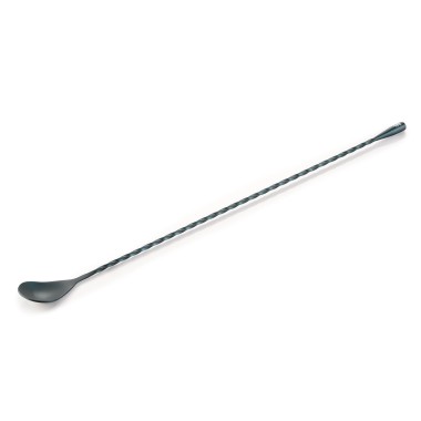 Cuillère à bar Twisted Classic NOCTURN, 40 cm, bleu mat - HLC, acier inoxydable chromé nickel 18/8 - Was Germany