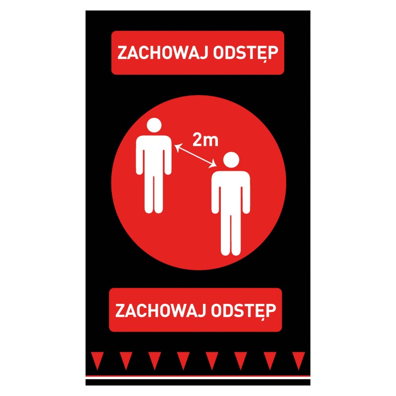 Tapis de maintien de distance - Finedine