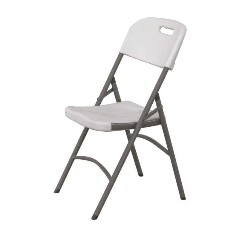 Chaise blanche de restauration, 540x440x(H)840mm - Finedine