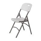 Chaise blanche de restauration, 540x440x(H)840mm - Finedine