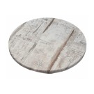 Plateaux de Table stratifiés moulés - diamètre 60 cm - lot de 6 - Sinotec