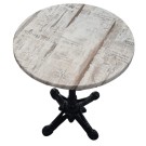 Plateaux de Table stratifiés moulés - diamètre 60 cm - lot de 6 - Sinotec