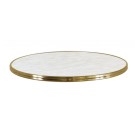 Plateaux de Table stratifiés moulés - diamètre 60 cm - lot de 6 - Sinotec