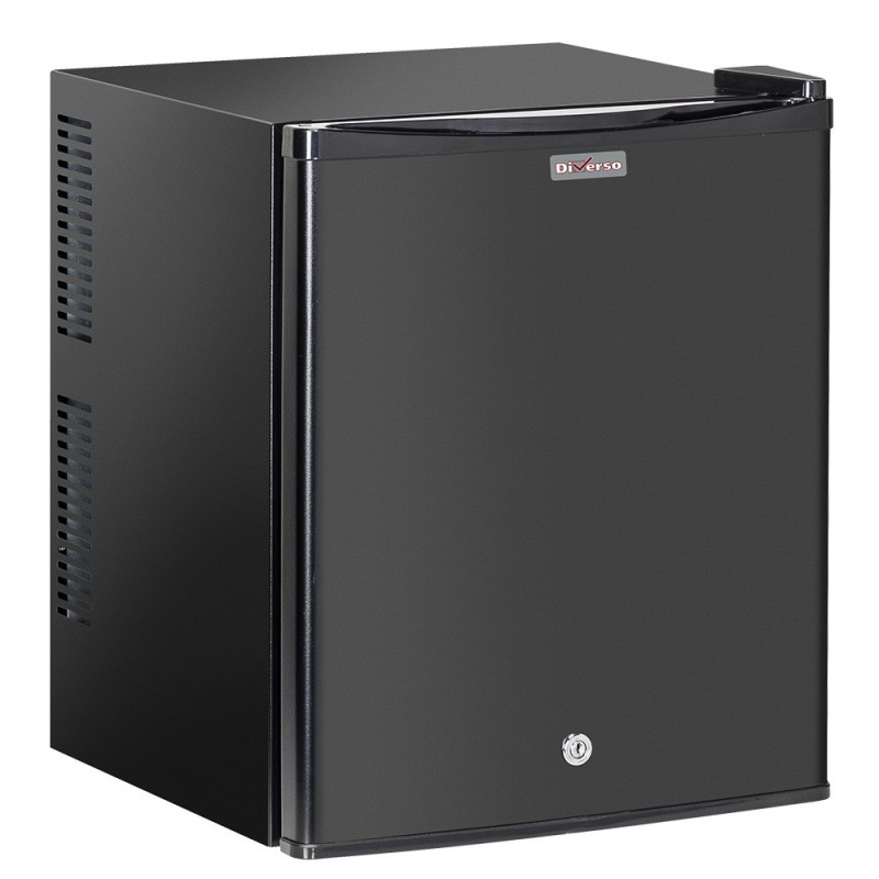 Minibar porte pleine, 40 litres - NOIR - Diamond
