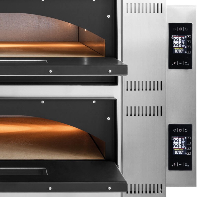 Four à pizza FR_Digital Line, 2x6x36 large, U 400V, P 18 kW - Stalgast