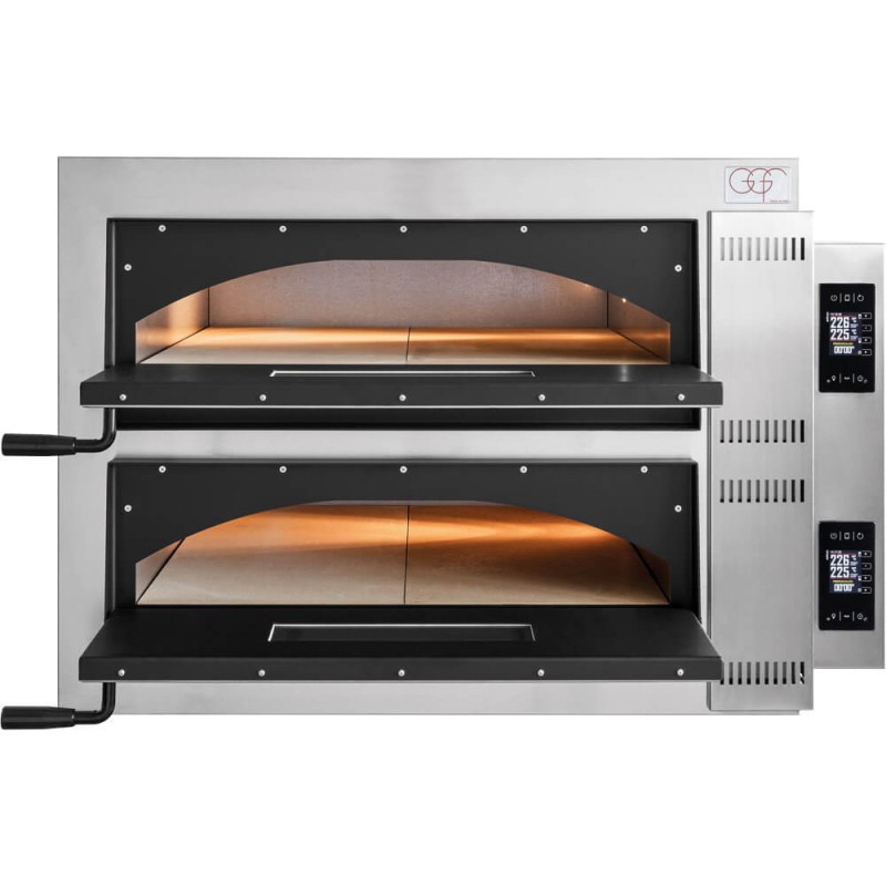Four à pizza F-Digital Line, 2x6x36 large, U 400 V, P 18 kW - Stalgast