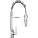 Batterie de lavabo avec douche extractible sur ressort, H 445 mm - Stalgast