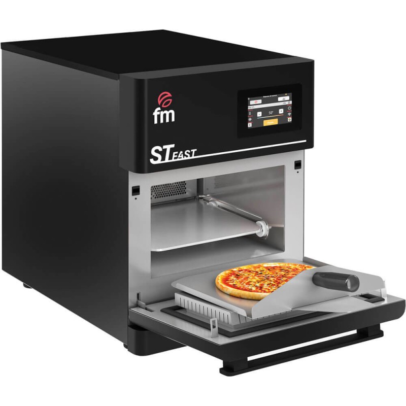 Four à convection et micro-ondes, ST-Fast, noir, P 3.75 kW, P 230 V - Stalgast