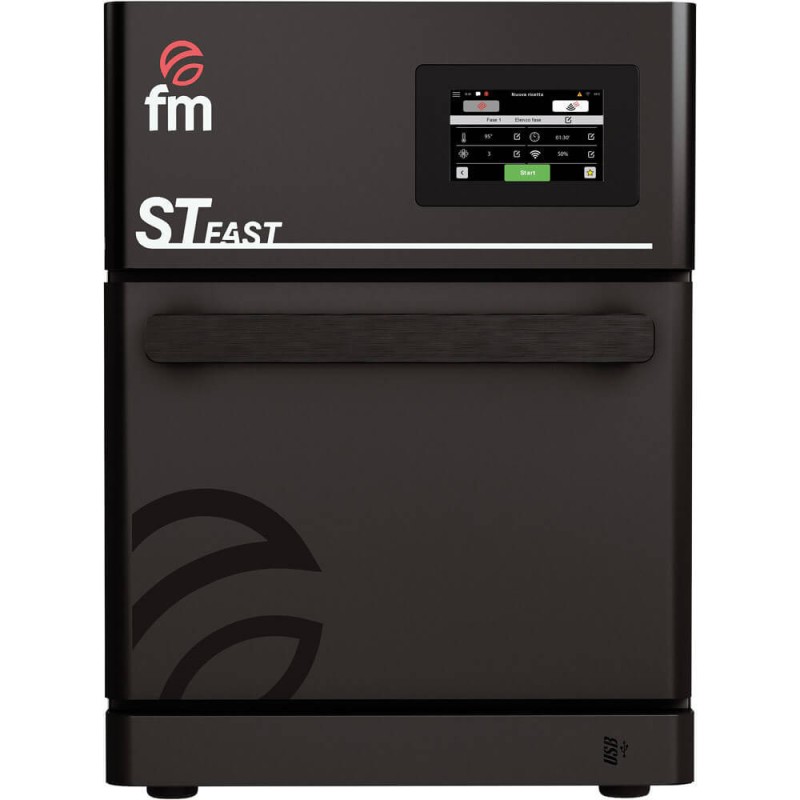 Four à convection et micro-ondes, ST-Fast, noir, P 3.75 kW, P 230 V - Stalgast