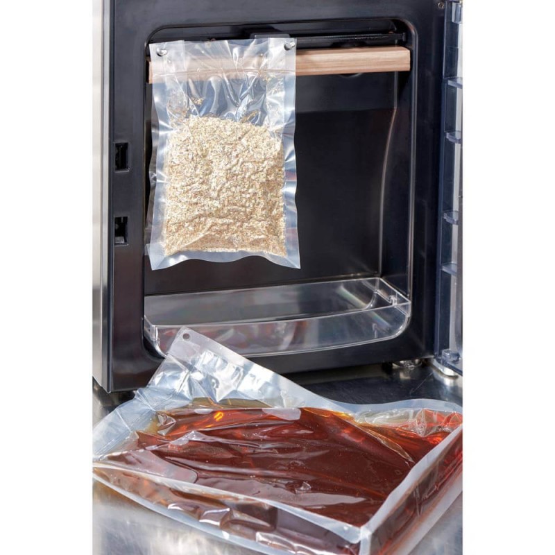 Soudeuse sous vide, chambre pour produits liquides et solides, P 0.4 kW - Stalgast
