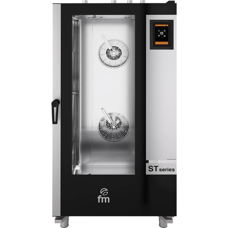 Four à convection et à vapeur, gaz, Gastro-Big, tactile, 20xGN1/1, P 38 kW - Stalgast