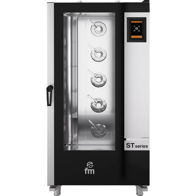 Four à convection et à vapeur, Gastro-Big, électronique, 20xGN1/1, P 26.25 kW - Stalgast
