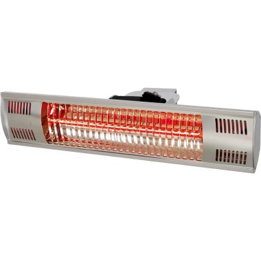 Lampe chauffante suspendue/murale, L 455 mm, P 1,5 kW - Stalgast