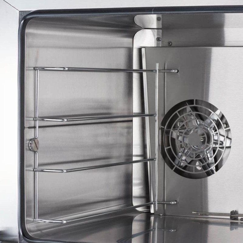 Four de convection avec humidification, ShopCook, manuel, 4x600x400/4xGN 1/1, P 6,3 kW - Stalgast