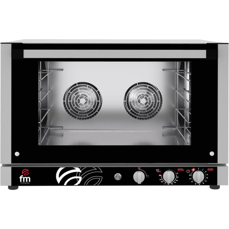 Four de convection avec humidification, ShopCook, manuel, 4x600x400/4xGN 1/1, P 6,3 kW - Stalgast