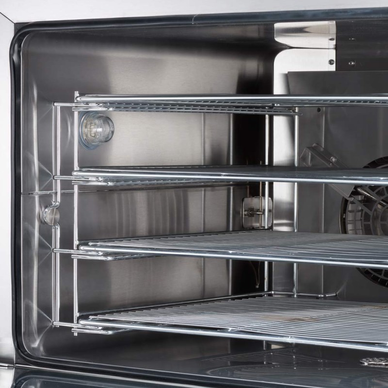 Four à convection avec humidification, ShopCook, électronique, 4x430x340/4xGN 2/3, P 3.2 kW - Stalgast
