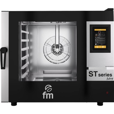 Four à convection et à vapeur, de boulangerie avec système de lavage, ST-Bakery, tactile, 6x(600x400), P 10.65 kW - Stalgast