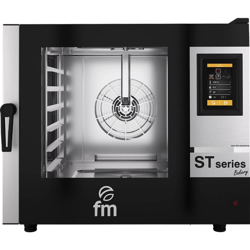 Four à convection et à vapeur, de boulangerie avec système de lavage, ST-Bakery, tactile, 6x(600x400), P 10.65 kW - Stalgast