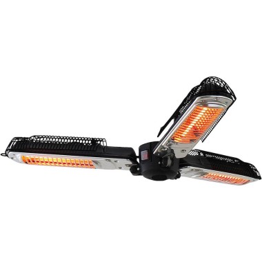 Lampe chauffante suspendue pour parasol, suspendue, P 2 kW - Stalgast