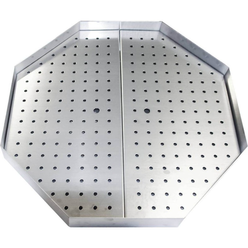 Grille de drainage pour graisse pour gyros, kebab, 650x650x50 mm - Stalgast