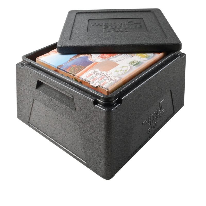 Conteneur thermique pour pizza, noir, V 27 l - Stalgast
