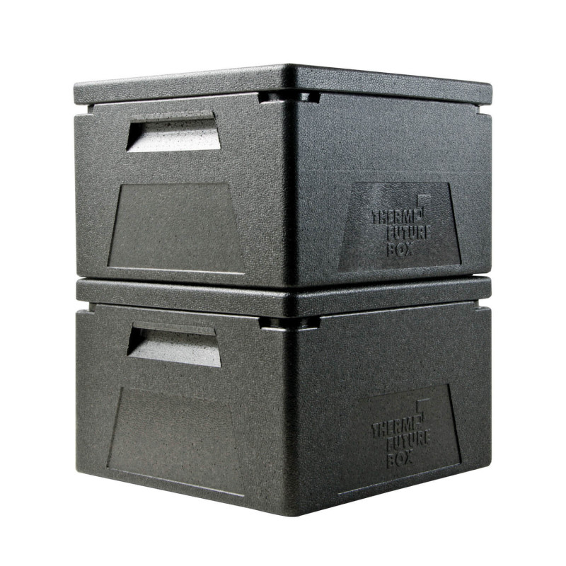 Conteneur thermique pour pizza, noir, V 27 l - Stalgast