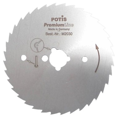 Lame dentée pour couteau gyrosa, kebab 777612, 777615, 777618, Ø 80 mm - Stalgast