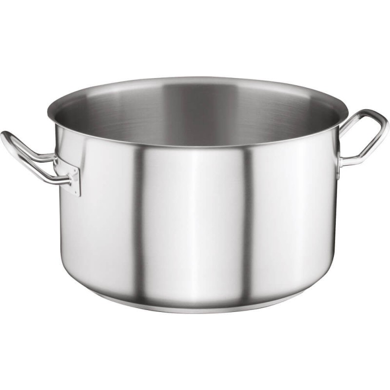 Casserole moyenne sans couvercle, en acier, Ø 200 mm, V 3,8 l - Stalgast