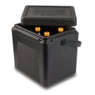 Conteneur isolant thermique, noir avec poignée, V 20 l - Stalgast