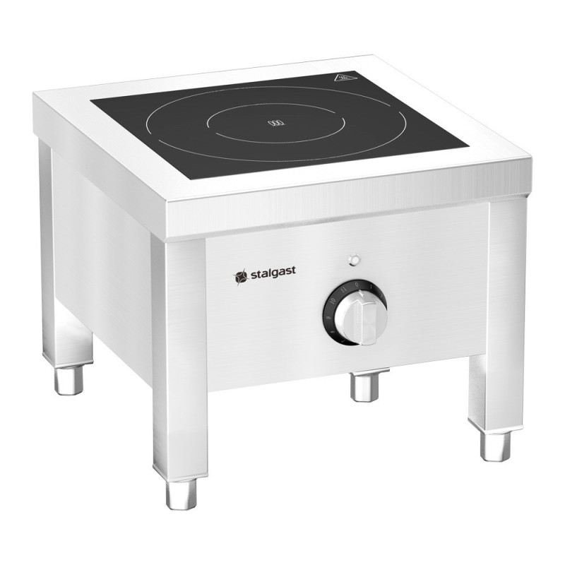 Tabouret à induction, 500x500x380 mm, P 8 kW, U 400 V - Stalgast