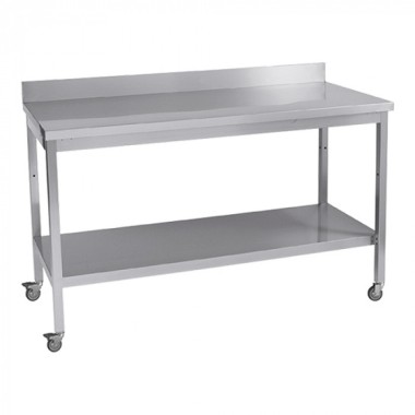 Table de préparation acier 200 cm - EMGA
