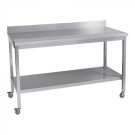 Table de préparation acier 200 cm - EMGA