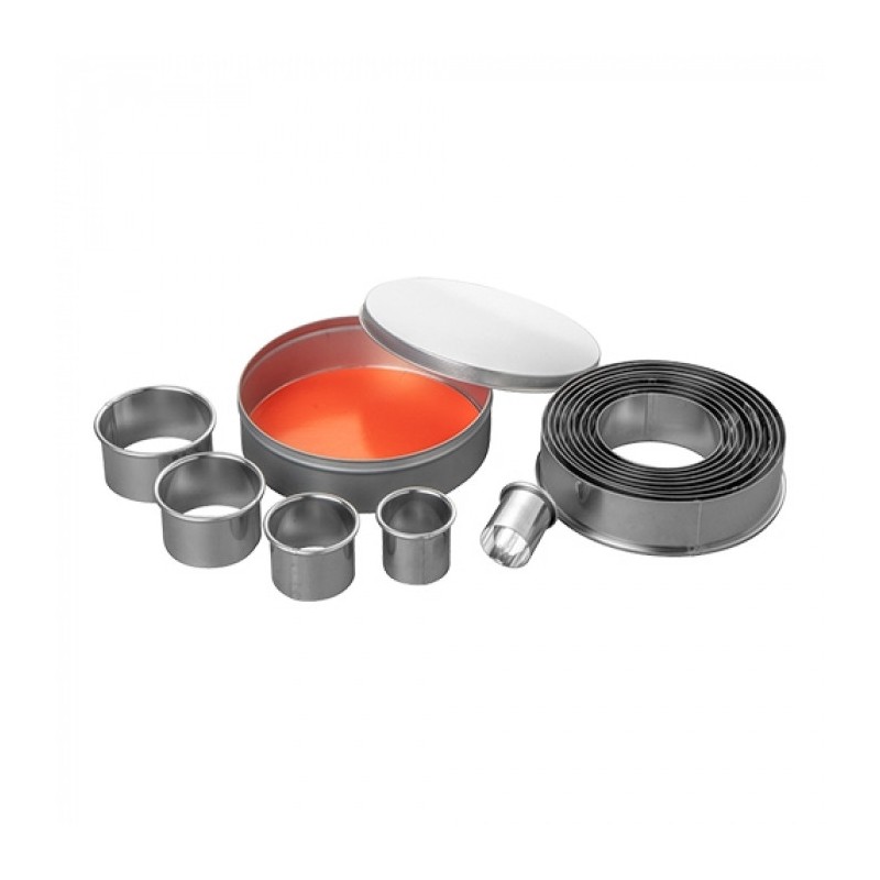 lot de 14 Emporte-pièces inox - Emga
