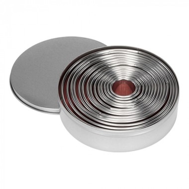 lot de 14 Emporte-pièces inox - Emga