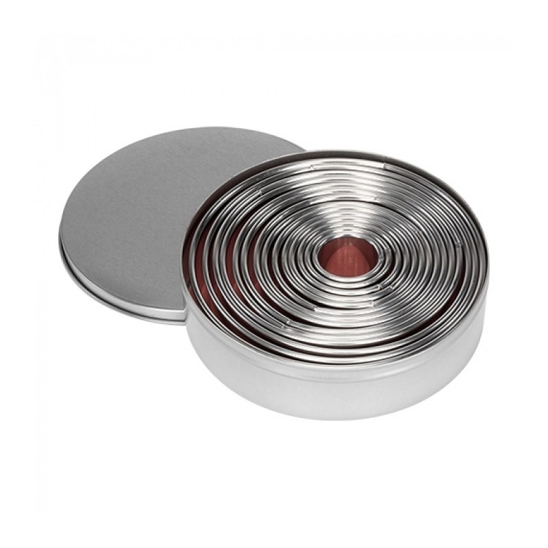 lot de 14 Emporte-pièces inox - Emga