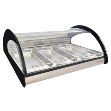 Vitrine réfrigérée 3 plateaux GN1/1 spécial poissons et fruits de mer  - Arilex