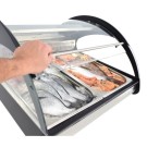 Vitrine réfrigérée 3 plateaux GN1/1 spécial poissons et fruits de mer  - Arilex
