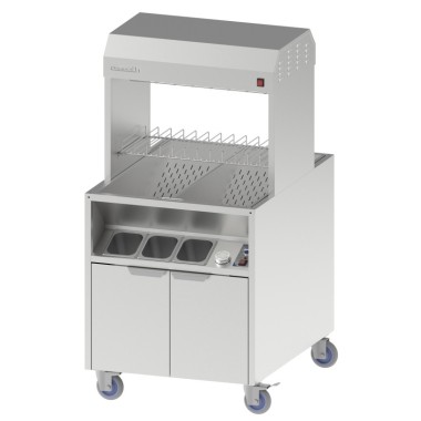 Poste de salage double chauffe traversant 800 - Casselin