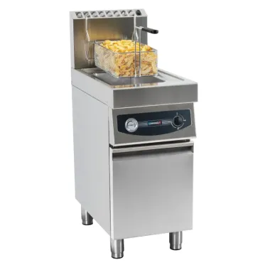 Friteuse gaz avec soubassement 17 litres - Casselin