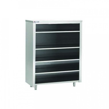 Armoire Inox Haute Ouverte (P)800 X (H)1800 Mm, Aisi 430 - Fabrinox