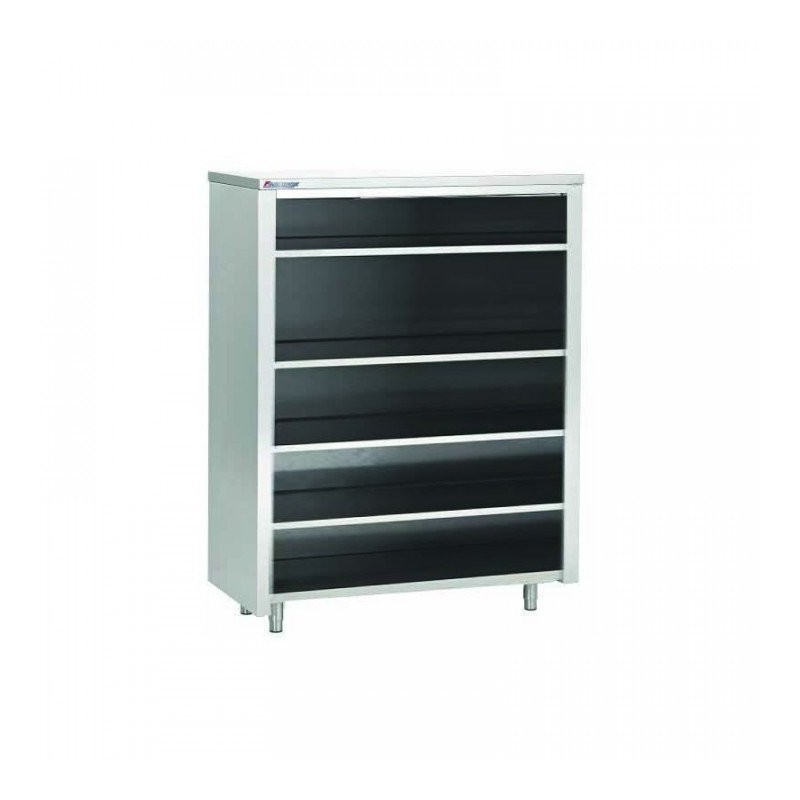 Armoire Inox Haute Ouverte (P)800 X (H)1800 Mm, Aisi 430 - Fabrinox