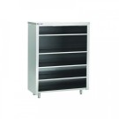 Armoire Inox Haute Ouverte (P)800 X (H)1800 Mm, Aisi 430 - Fabrinox