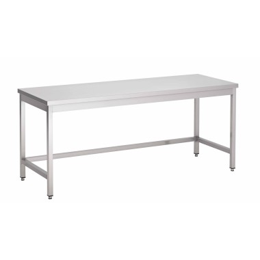 Table Centrale Sans Sous-Tablette Prof. 600 - ShopDesChefs