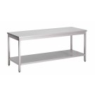 Table Centrale Avec 1 Sous-Tablette Prof. 500 - ShopDesChefs