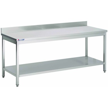 Table Adossee Avec 1 Sous-Tablette Prof. 600 - ShopDesChefs